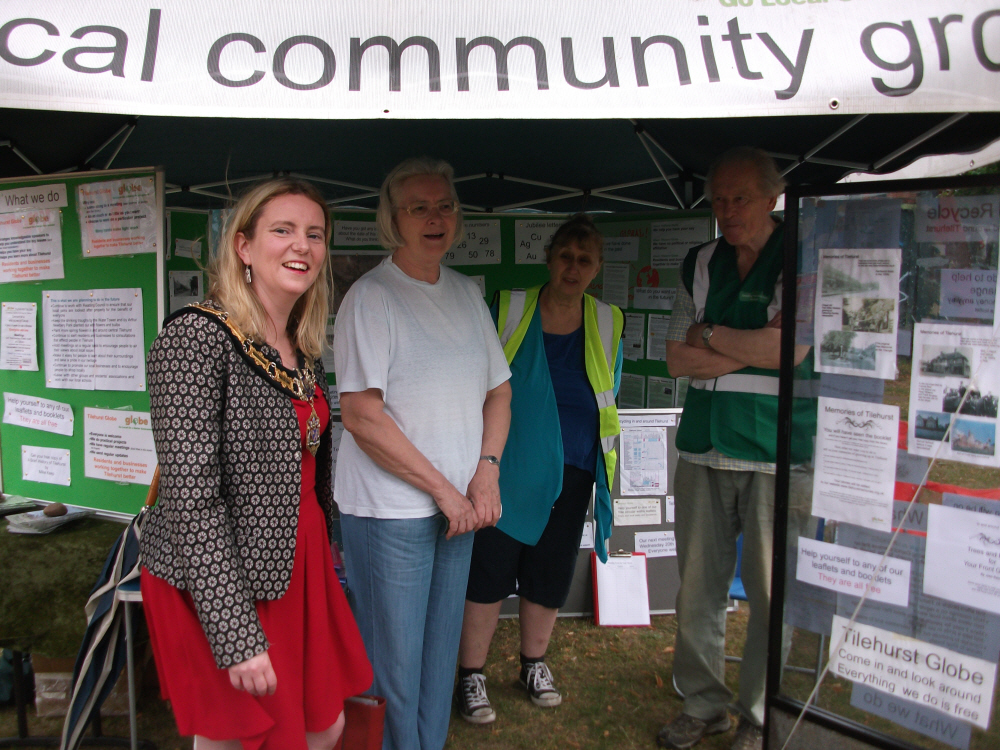 our stall at the fete